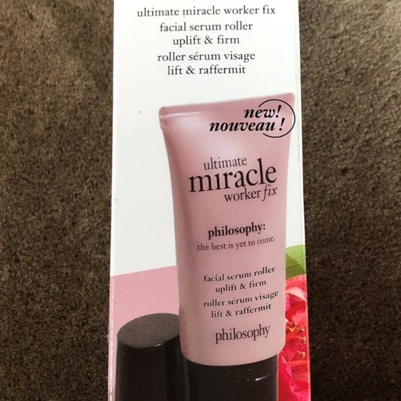 NEW/ Philosophy/Ultimate Miracle Worker Fix Facial Serum Roller Uplift / NIB - Picture 6 of 7